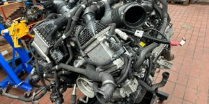 Motorschmiede BMW S63 Motor ausgebaut vom X6M