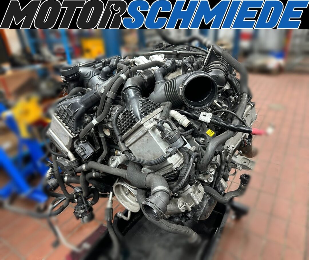 BMW Motor S63B44A S63 B44 A kaufen generalüberholten Austauschmotor ohne Anbauteile
