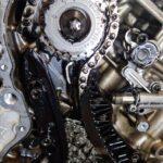 Gerissene Steuerkette im N57D30A motor aus dem BMW X3 xDrive30 F25