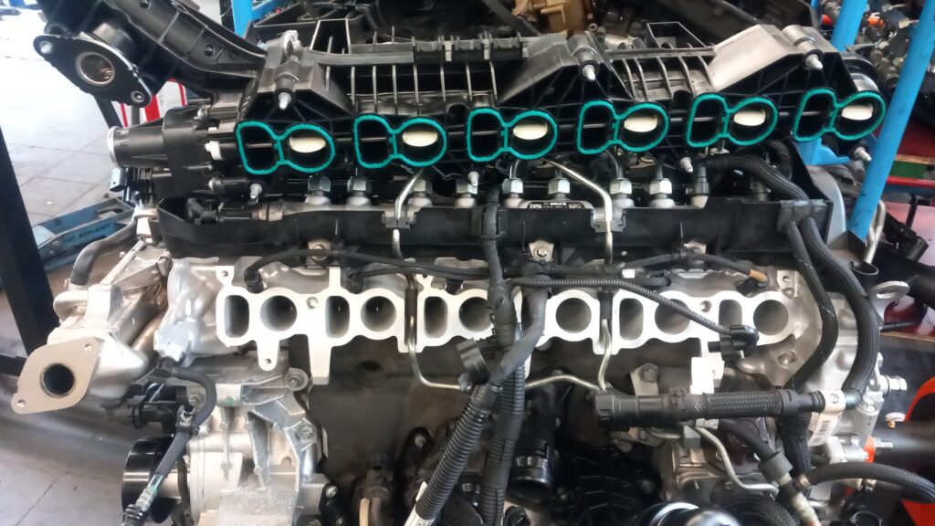 Neue Ansaugbrücke beim B57D30 Motor für den BMW 540d