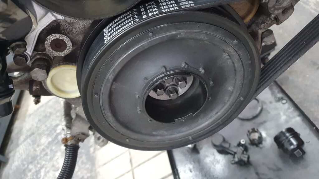 Neuer Schwingungsdämpfer beim N47 D20