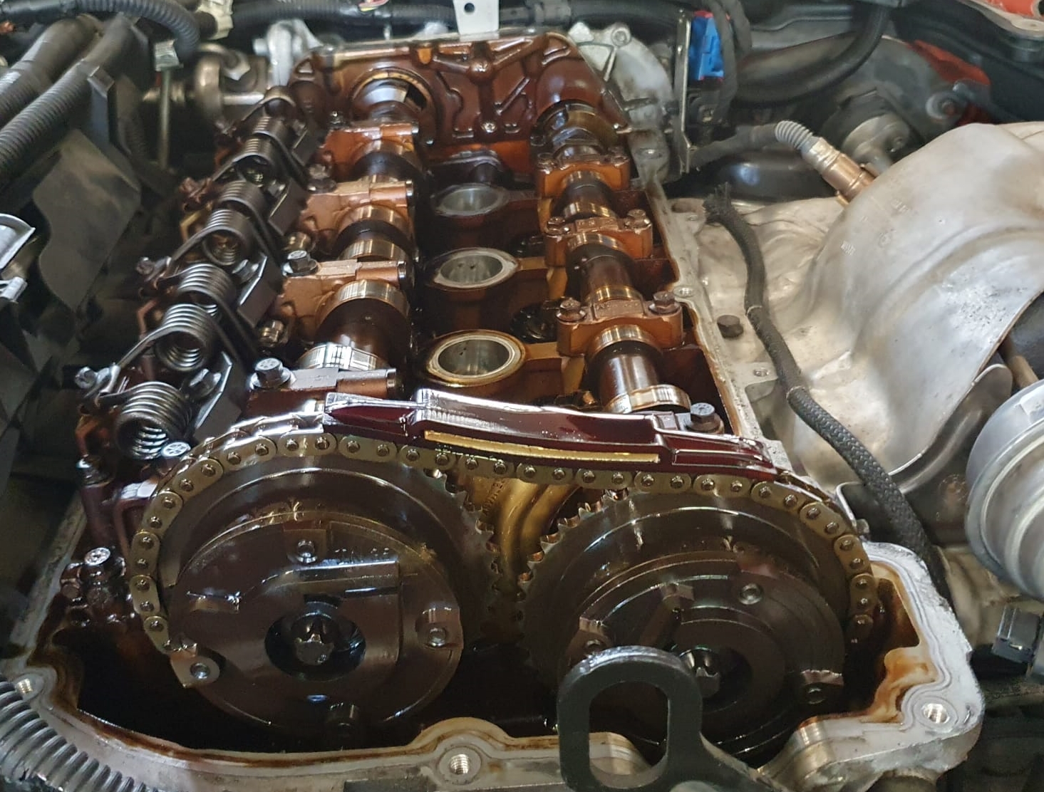 BMW 116i F20 N13B16 – Fahrzeug in der Werkstatt