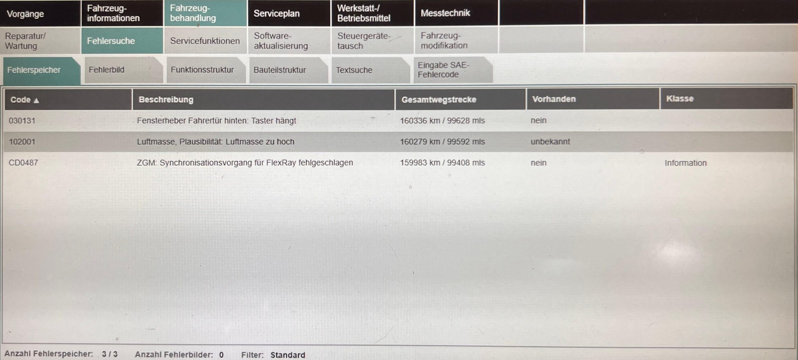 BMW 116i N13B16 - Diagnosegerät ISTA Fehlerauslese